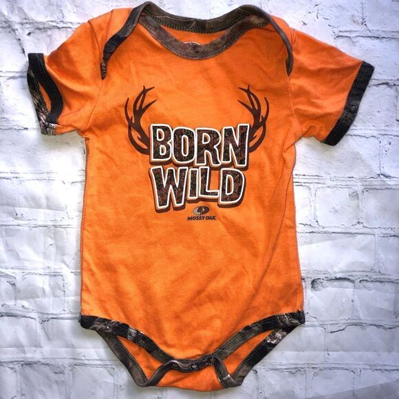 Nwot Infant Mossy Oak SS Onesie Bodysuit Bundle - Picture 4 of 7